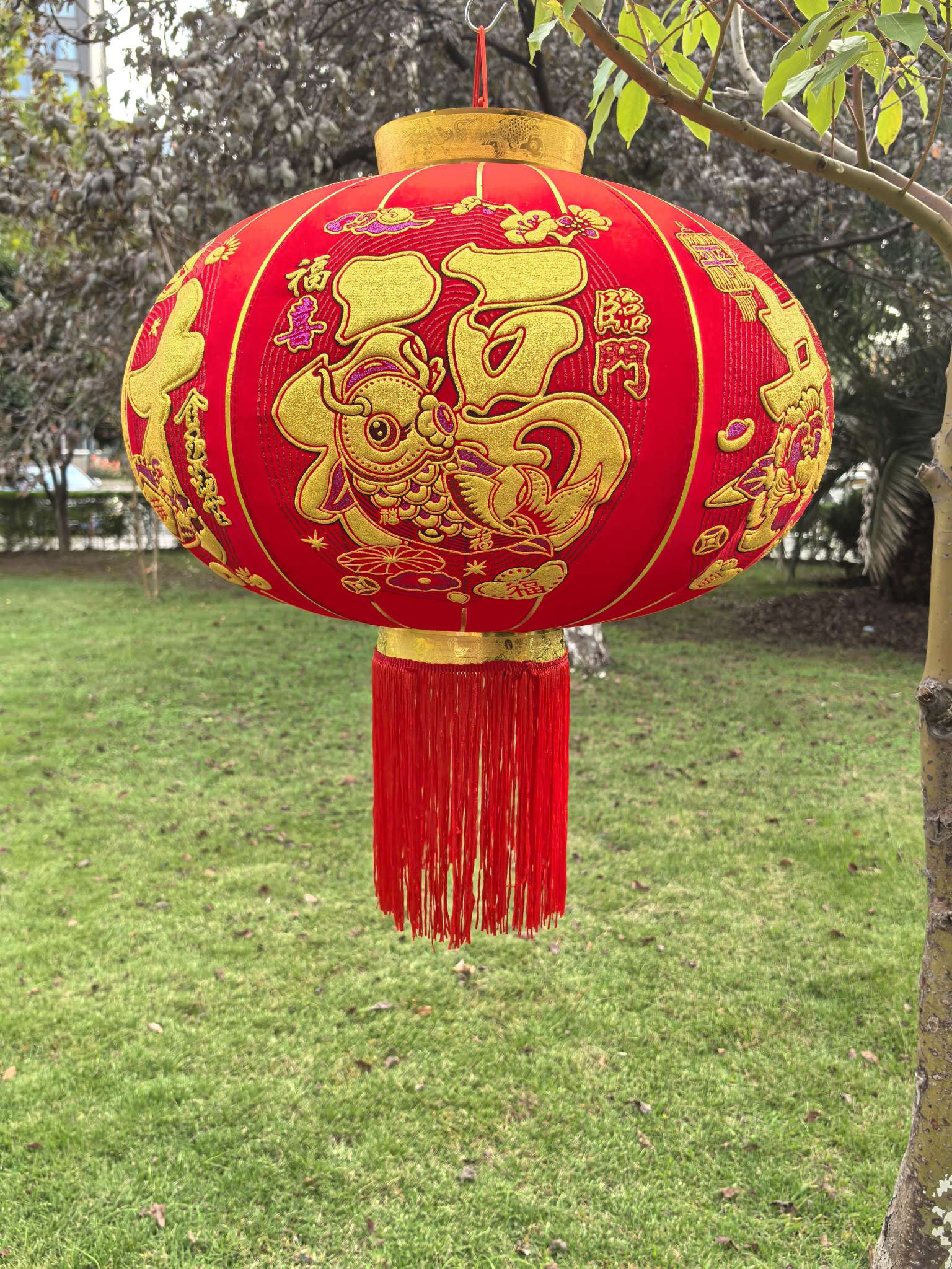 LED红灯笼古风小灯笼节庆文化用品工艺品灯笼办公装饰红灯笼详情图11