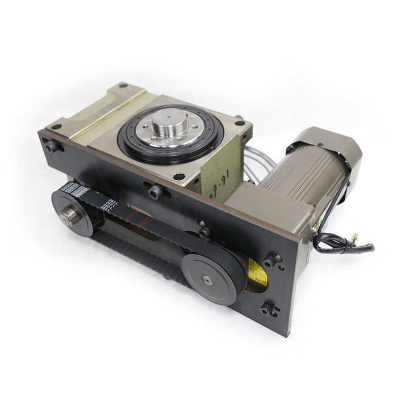 Flange flange type CAM indexer 80DF with reduction motor high-precision intermittent CAM indexer turntable Item Picture