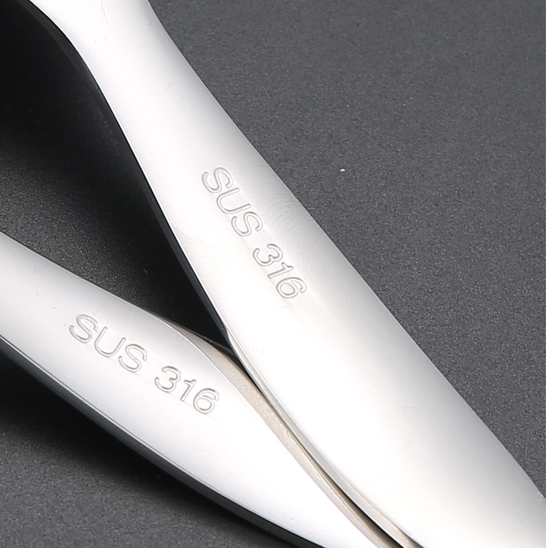 316 food-grade stainless steel children's spoons, Chinese zodiac spoons, soup spoons, household dining forks, meal spoons, fruit forks, tableware Specification drawing