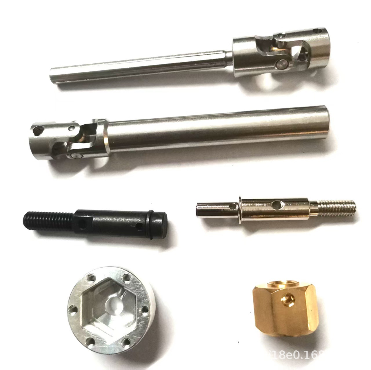 The coreless machine processes 304 stainless steel shafts, toy car drive shafts, remote control car drive shafts and printer shafts full figure