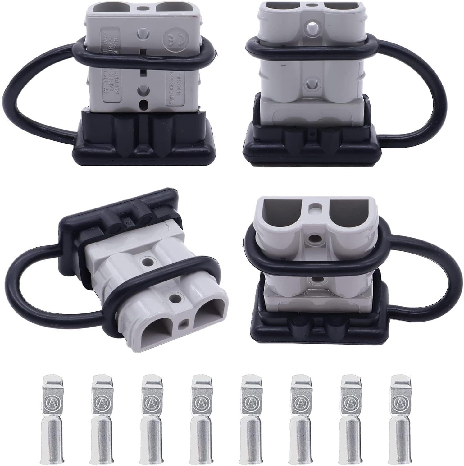 HISports Batterieanschluss 50 A Stecker, AWG 6-12 Quick Conn full figure