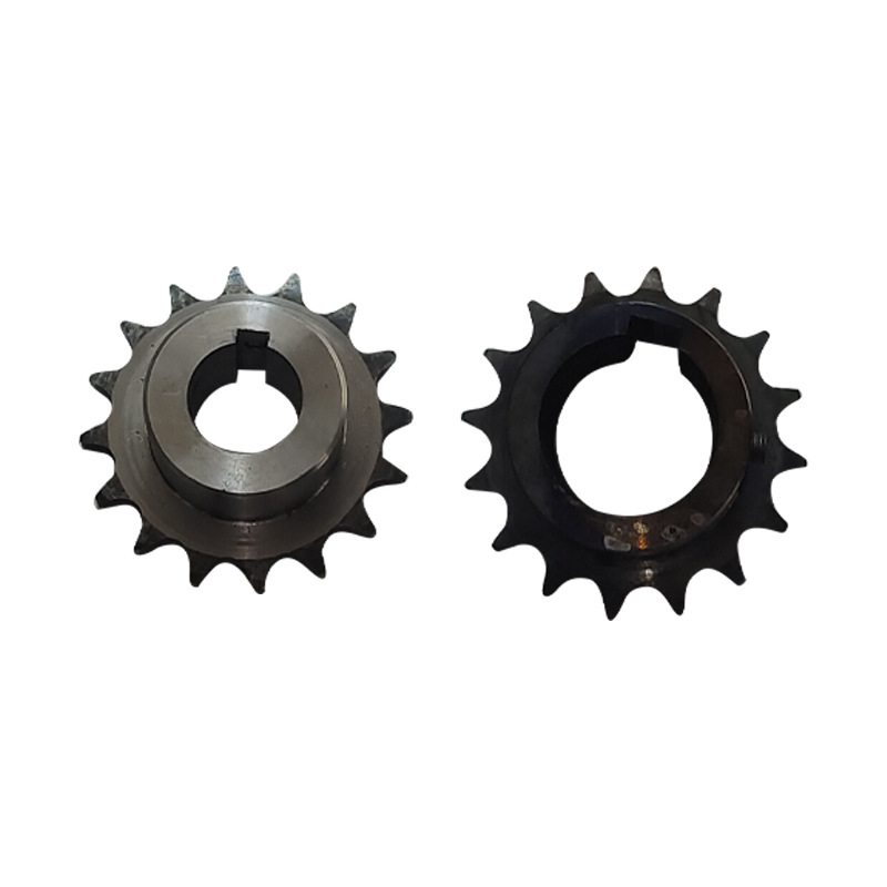 Double-row sprocket mixer chain sprocket bearing sprocket transmission chain mechanical parts complete set stainless steel sprocket Item Picture