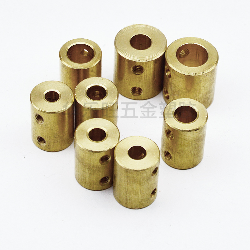 Large coupling, brass precision, 6/8/10/12mm inner diameter cylindrical shaft lead screw motor reducer Application Scenario