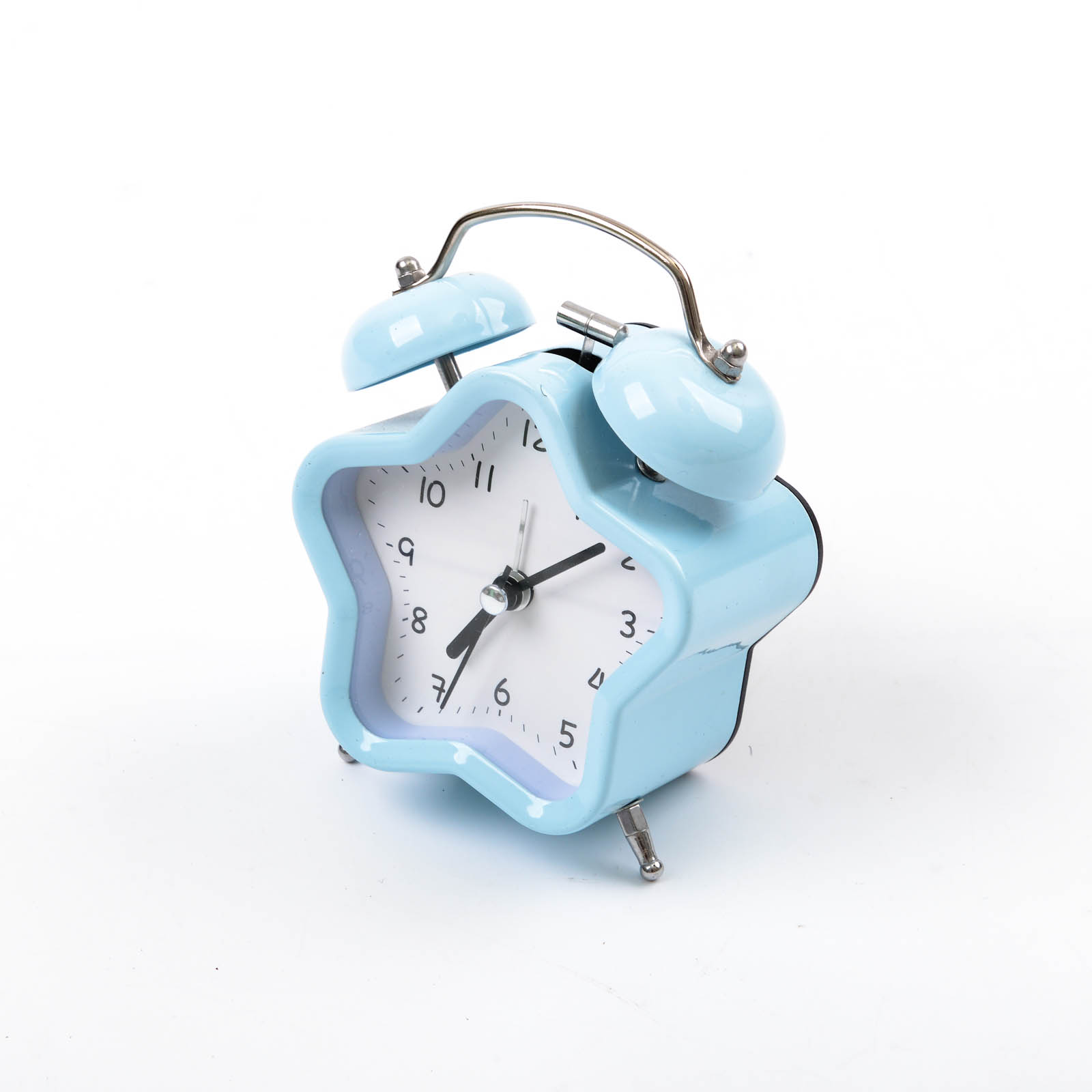 儿童中小学生床头桌面电子时钟静音可爱机械铃指针闹钟产品图