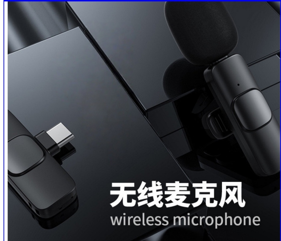 K8 Lapel Clip, Makefeng lapel clip microphone, wireless lapel microphone, wireless microphone Type-c interface details Picture