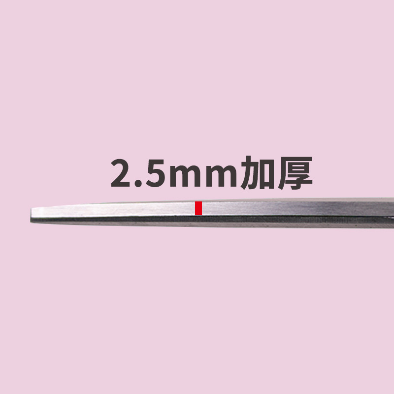 Scissors, household stainless steel kitchen scissors, hand sewing, large, medium and small sizes, office, wedding, paper-cutting, industrial scissors Specification drawing