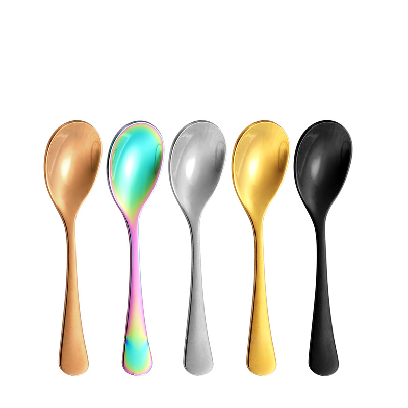 304 stainless steel seasoning spoon, mini small ladle, salt ladle, ice cream coffee ladle, dessert ladle, seasoning ladle, powder ladle Item Picture