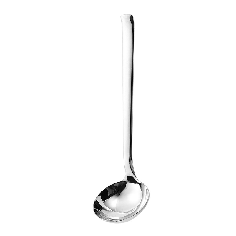 304 stainless steel public spoons, tableware, soup spoons, hotel large service spoons, serving spoons, household long-handled hot pot spoons Item Picture