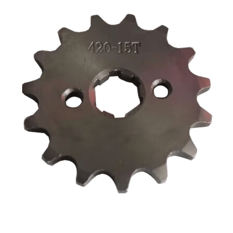 Curved beam motorcycle parts small sprocket 428-17T small gear sprocket plate adjustment small gear sleeve chain rear sprocket Specification drawing