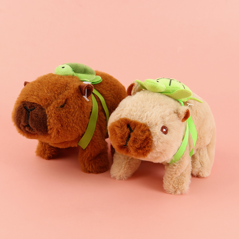 Friendly and kind! The cute and friendly electric plush Kapipala can be called and moved in a friendly way. It moves when you get close. It's so warm and friendly