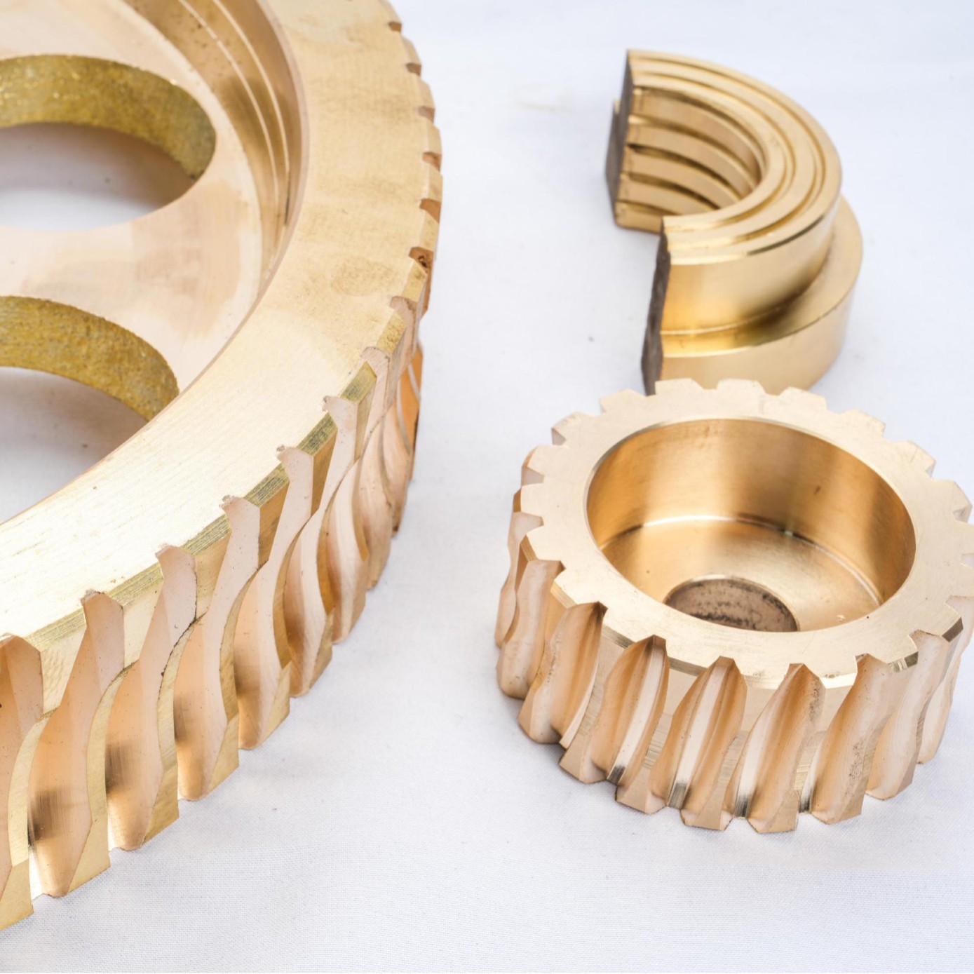 Motor gear worm gear CNC lathe machining non-standard single and double head copper worm, high-precision turbine and worm Application Scenario