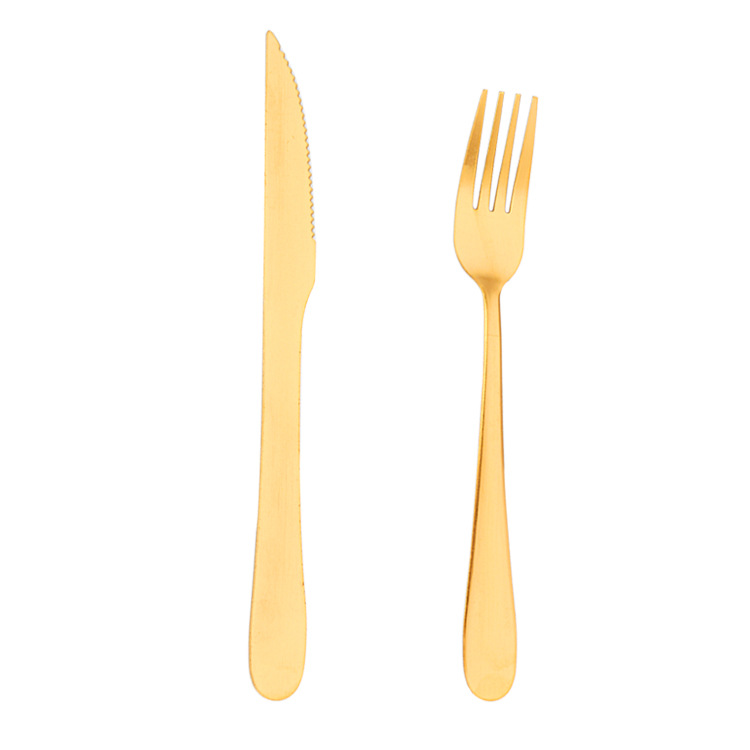 1010 stainless steel tableware for Western cuisine, special knives for steaks, can be printed with logos. Wholesale of Western cuisine and hotel supplies Item Picture