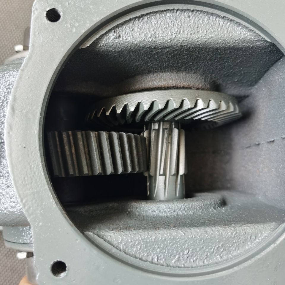 Fudi type low-footed waterwheel transmission gearbox gearbox, common oil seal, mechanical oil seal, other hybrid, German Company Specification drawing