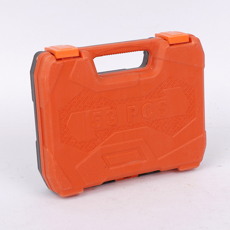 53 pieces of batch head sleeves in stock, 1/4 metric auto repair and mechanical repair tools, hardware tool sets Specification drawing