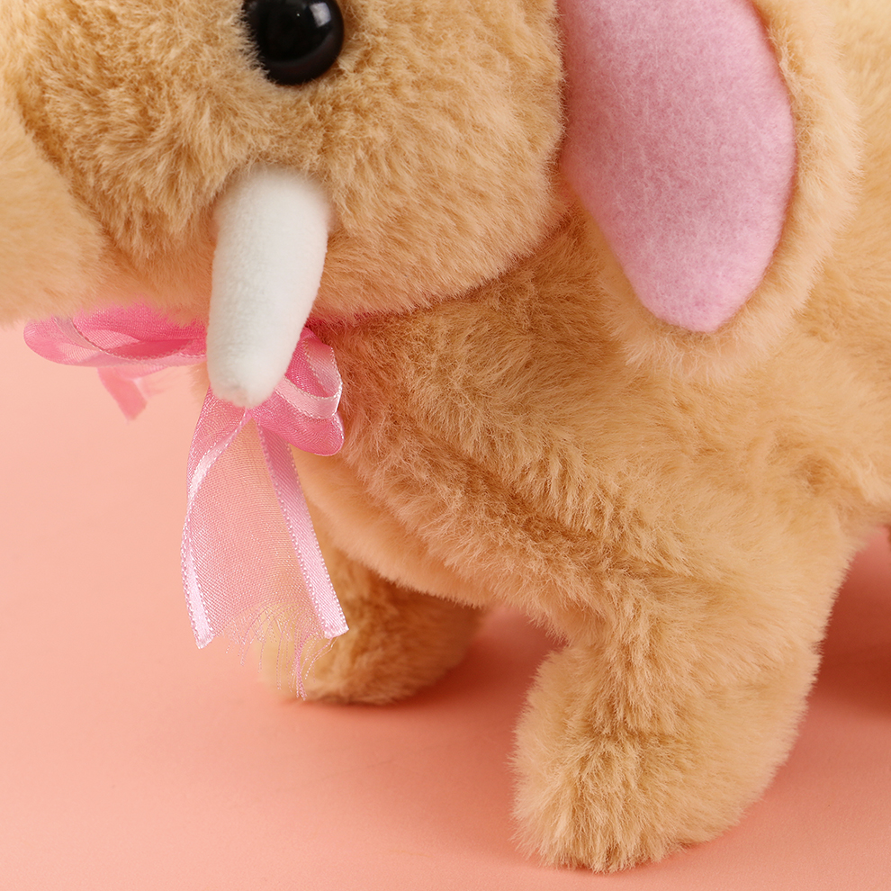 "Healing and sweet!" The cute and soothing electric plush elephant that can make sounds and move is both soothing and soothing. It's sweet and adorable, super soothing Specification image