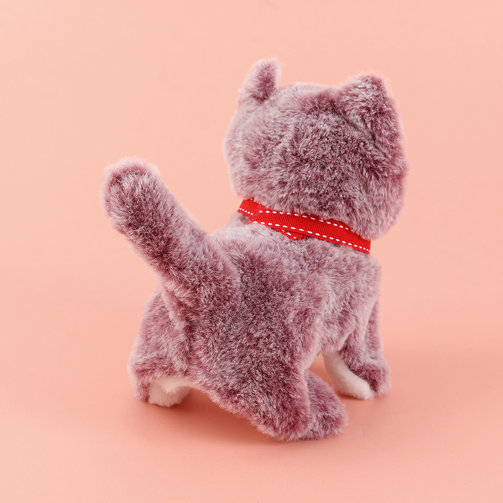 Charming and alluring! This cute and dynamic electric plush kitten is both cute and dynamic, charming and extremely attractive Specification image