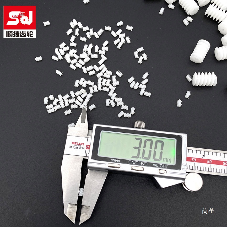 Shunjie reverse thread worm and left-hand rotation worm plastic Application Scenario