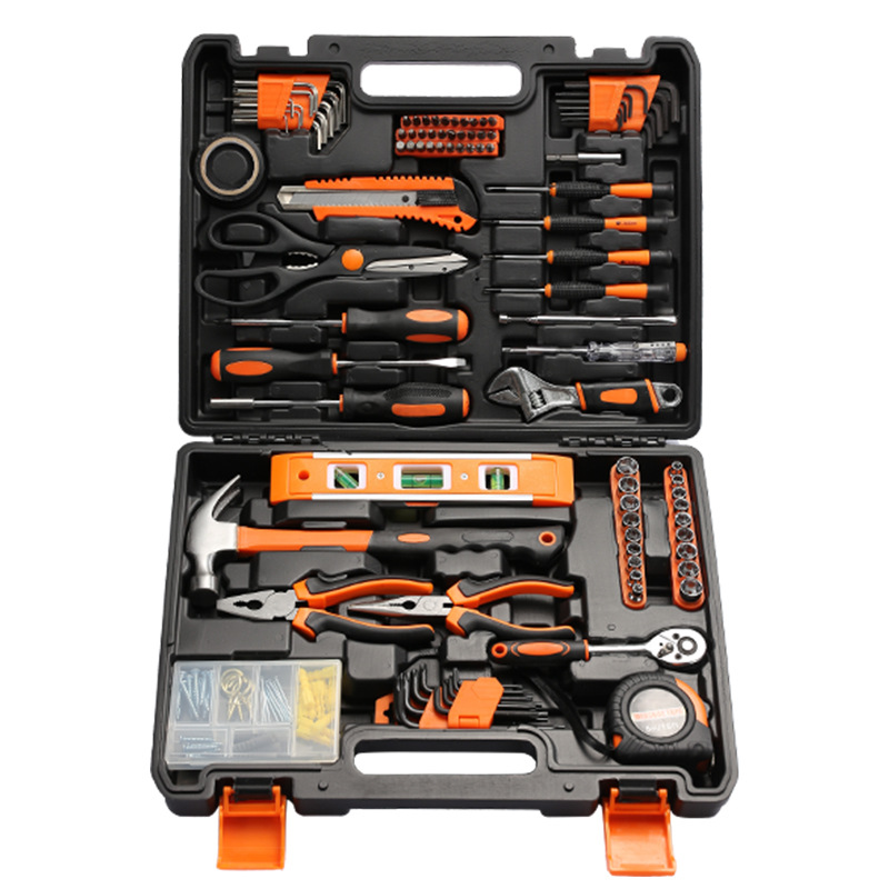 Household multi-functional hardware hand tool set, woodworking combination set, household toolbox, a cross-border bestseller Item Picture