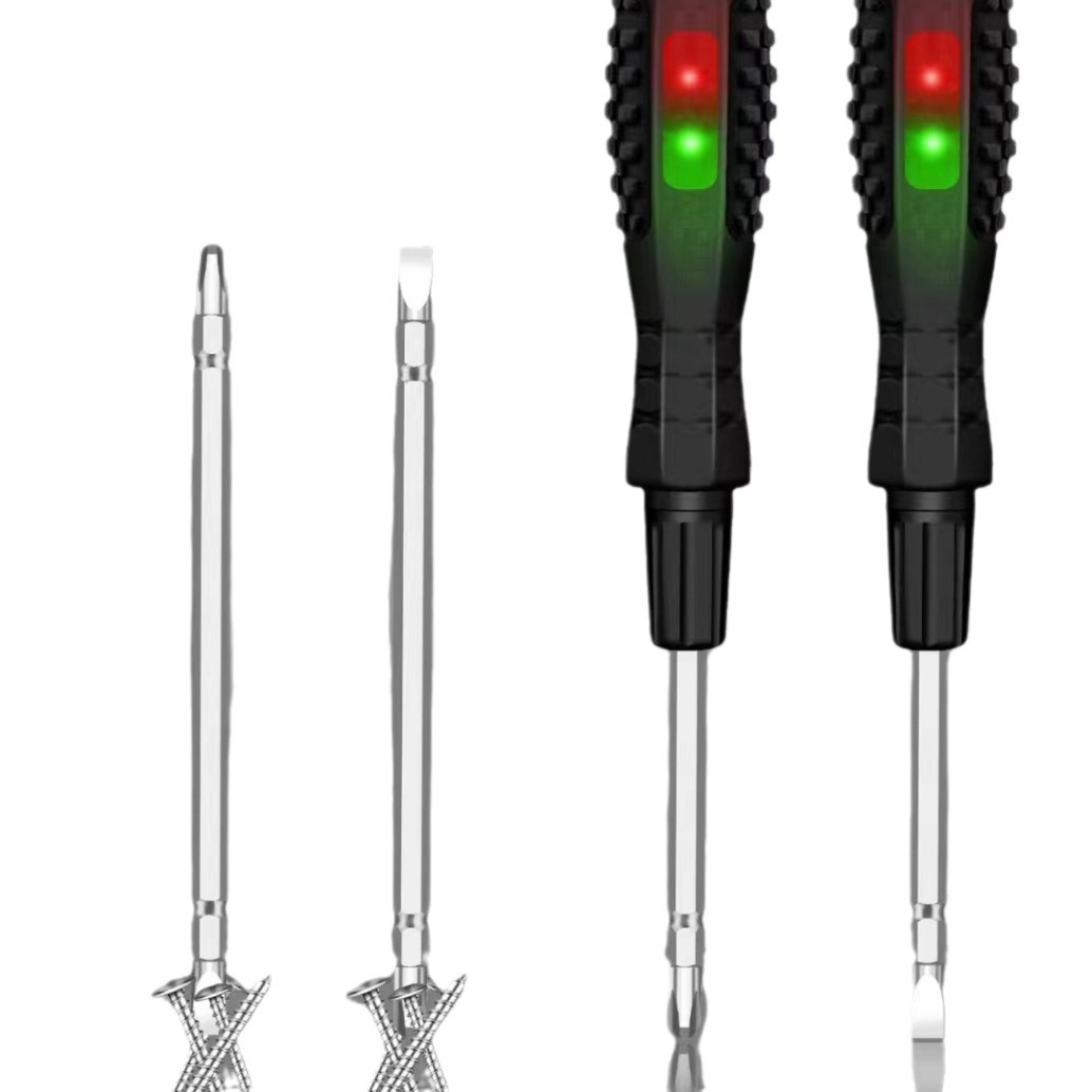 SNJUE multi-functional circuit breaker, voltage tester, electrician's special intelligent induction on-off voltage tester, double-head screwdriver Item Picture