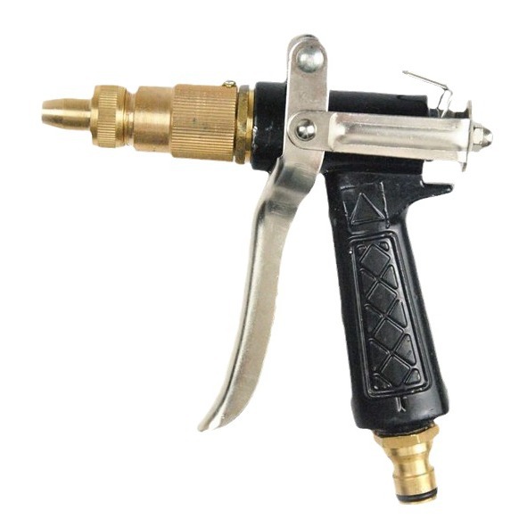 New household high-pressure car wash water gun head, all-copper pacifier interface, water gun car wash products, car cleaning tools Item Picture