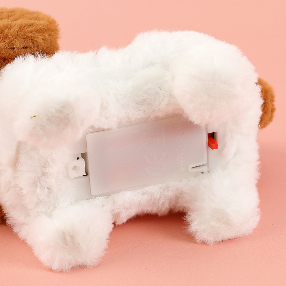 Smart and quick-witted! A smart and lively electric plush puppy that barks and moves. It barks smartly and moves nimbly. It's smart and cute, super fun, and can roll around Application Scenario