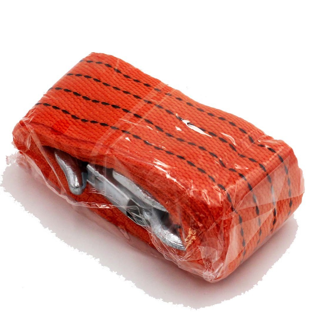4-meter 3-ton car tow rope, nylon thickened and thickened car towing rope, self-rescue towing rope in case of emergency in the wild Application Scenario