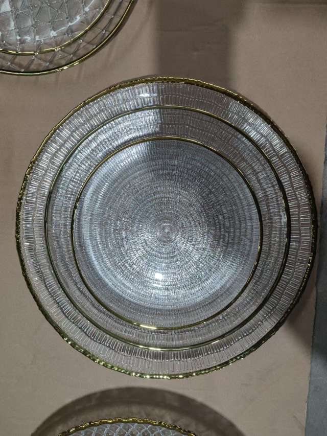 日用百货玻璃餐具套装 水晶玻璃壶瓷蛋糕盘 优质陶瓷餐具套装 美观耐用 餐桌前必备商品套盘