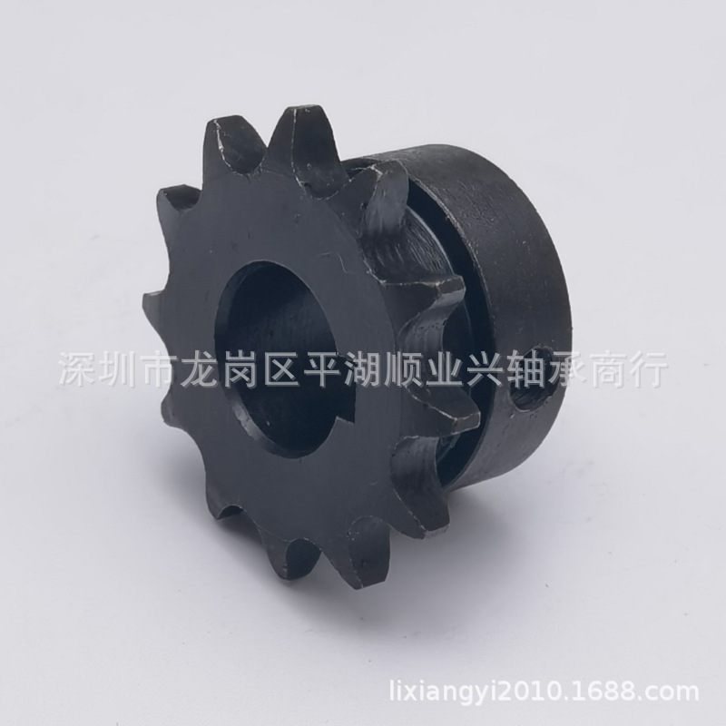 Non-standard custom-made 08b sprocket 4 minutes 5 minutes 6 minutes 1.2-inch sprocket 06a single sprocket 45# steel wheel tensioning wheel idler Application Scenario