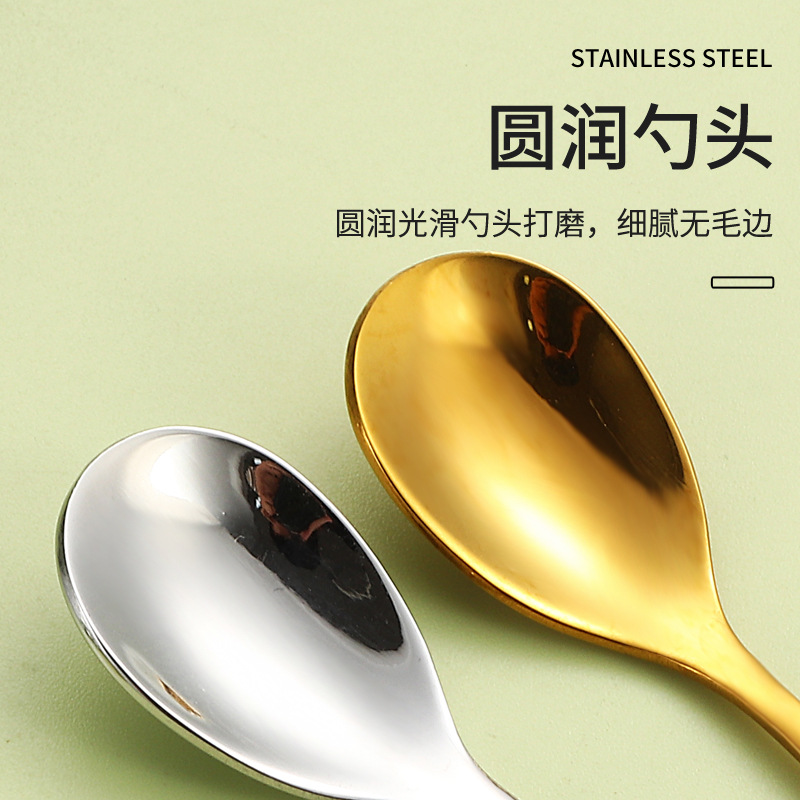 304 stainless steel seasoning spoon, mini small ladle, salt ladle, ice cream coffee ladle, dessert ladle, seasoning ladle, powder ladle Application Scenario