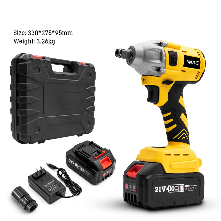 Factory direct sales of electric wrenches, lithium battery wrench sockets, car repair screwdrivers, high-power electric drills and hammers Specification drawing
