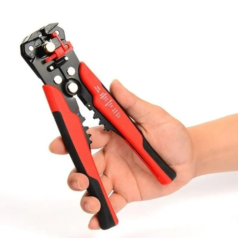 Factory direct sales of 8-inch automatic wire strippers, wire cutters, wire dividers, wire crimping and wiring pliers, wire peeling pliers, and wire cutters Specification drawing