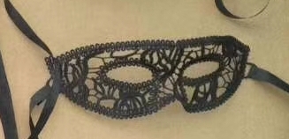 蕾丝眼罩 针织面具 狂欢节眼罩面具舞会面具 情趣面具