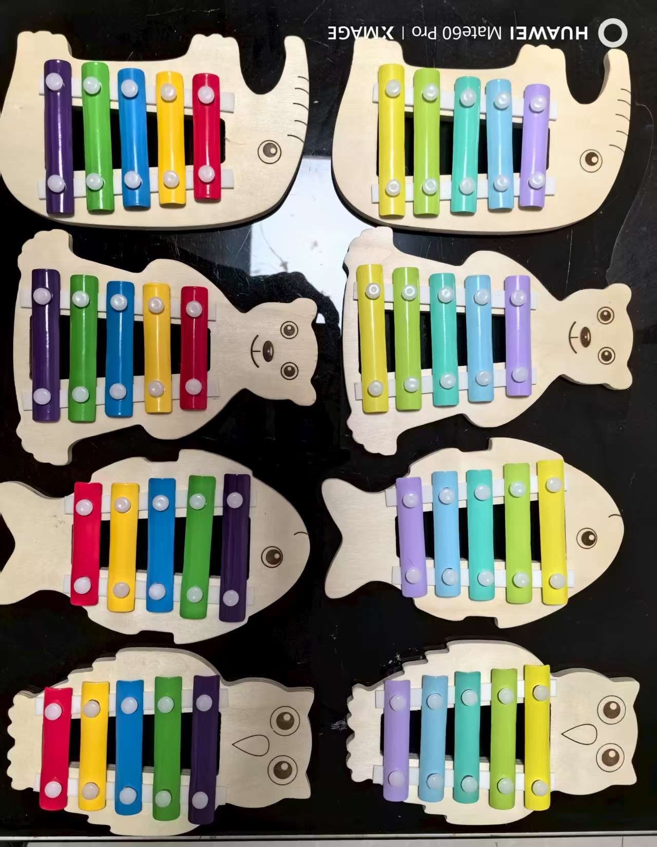 儿童益智科教玩具吉他尤克里里卡祖笛小提琴十孔口琴儿童乐器套装小提琴吉他