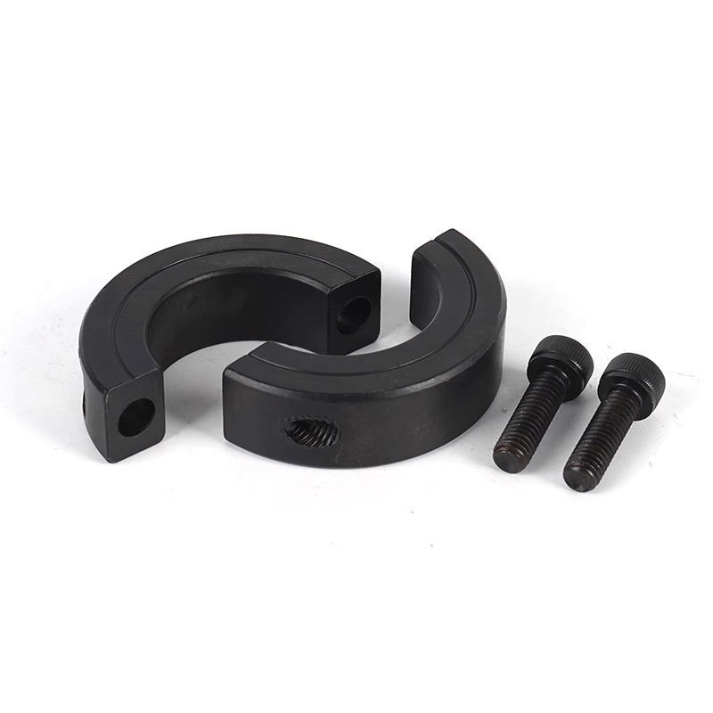 Steel separation type fixed ring, carbon steel 45 steel SCSP split limit ring, positioning ring, anti-retreat ring, clamping lock ring undefined
