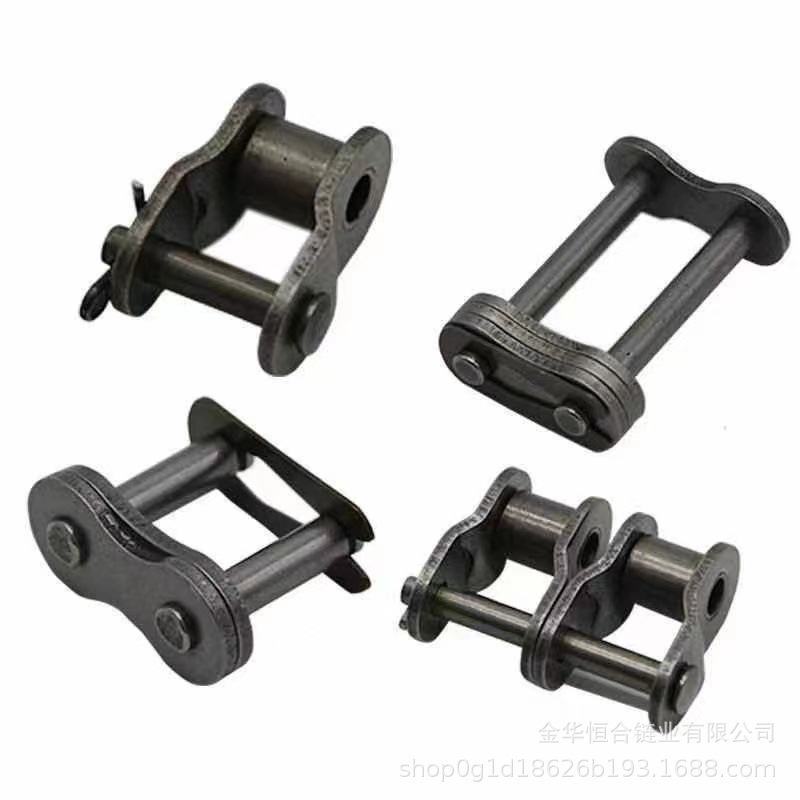 Factory direct sales of chain joint accessories, connection buckle 06B-32A joint half buckle Specification drawing