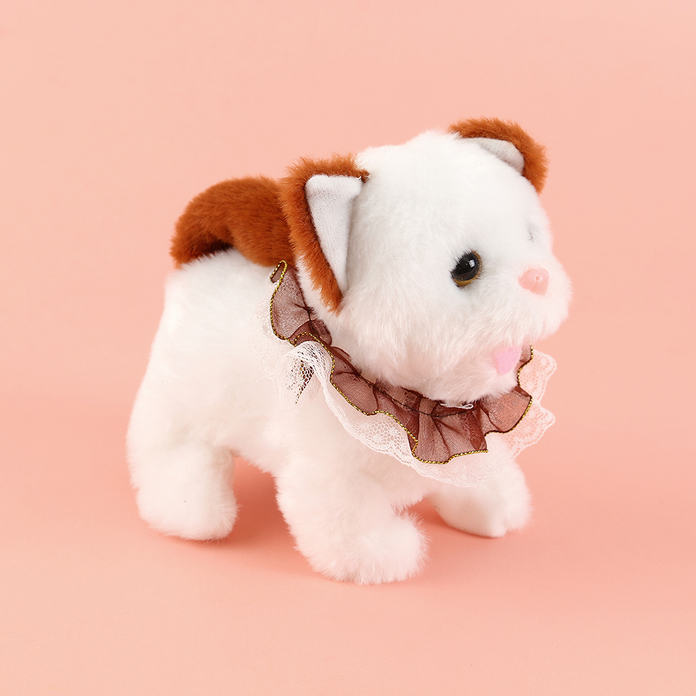 Warm, sweet and cute! A warm and cute electric plush kitten that can chirp and move, with its warm chirping and moving, is sweet and adorable, super heartwarming Specification image