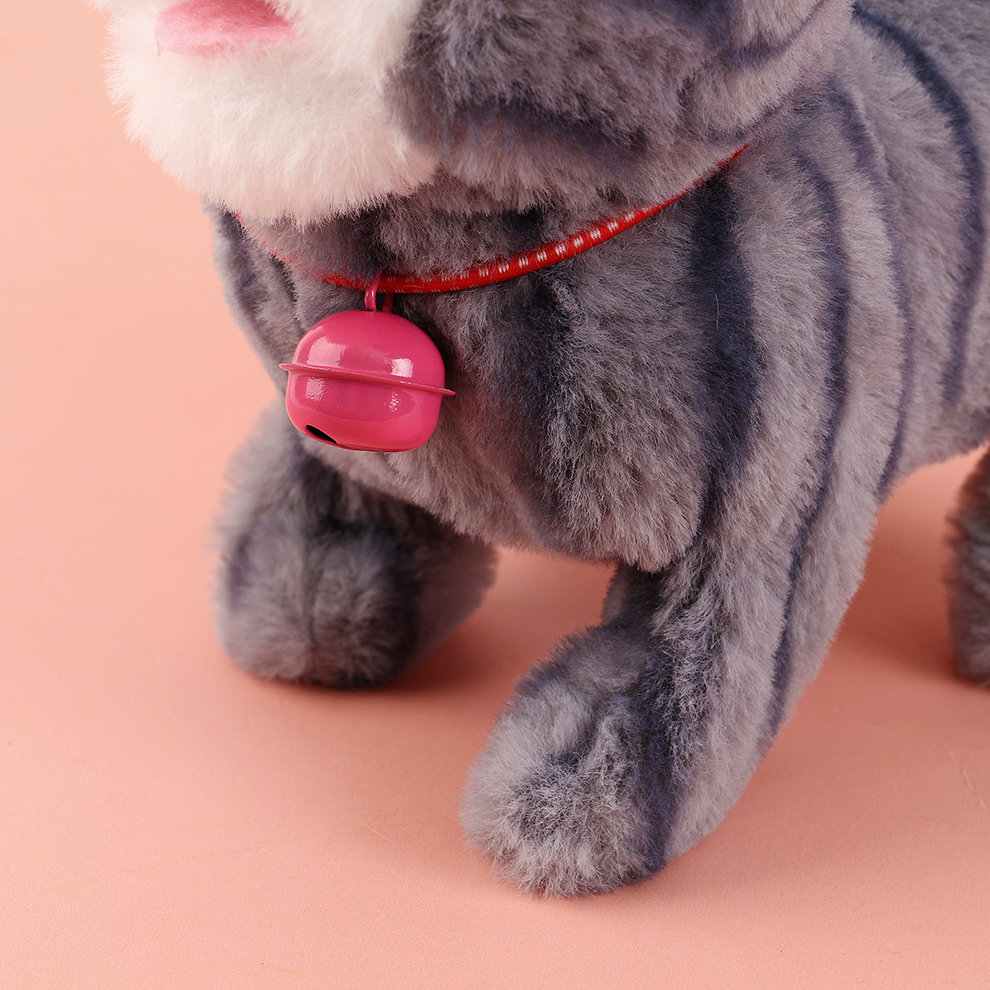 Smart and quick-witted! A smart and lively electric plush kitten that meos and moves quickly, is smart and extremely alert Specification image