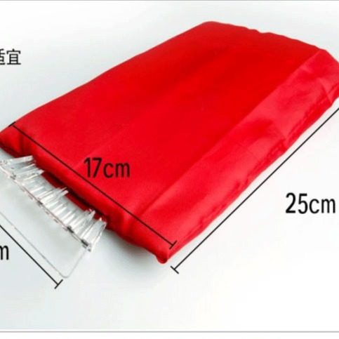 Car warm snow wiper, snow removal shovel with gloves, plush snow scraper, snow and frost removal tools, automotive supplies Application Scenario