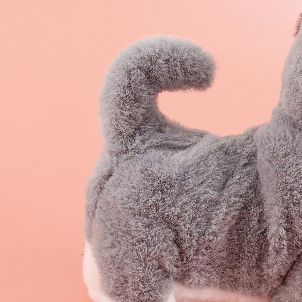 Fearless and brave! Brave and fearless electric plush puppy, accompanying you to brave and fearless adventures, can record encouraging words and songs, brave and cute Item Picture