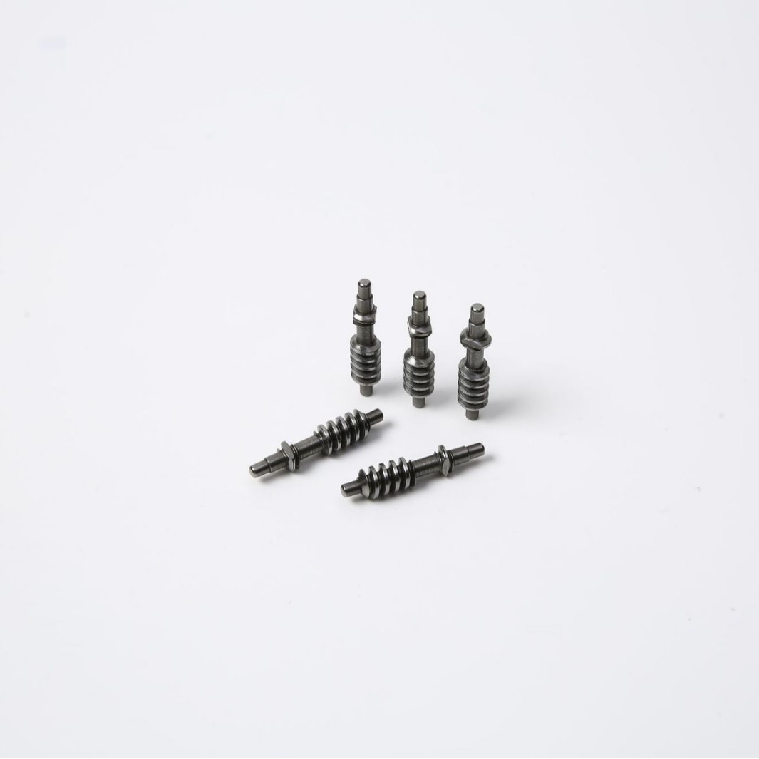 【 In Stock 】 Transmission worm, module 0.74, number of heads 1, outer diameter 7, length 33, left-hand rotation full figure