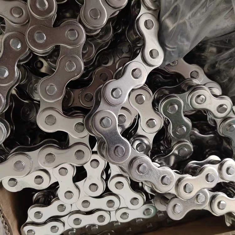 08B supplies 304 roller chains, industrial stainless steel chains, precision single-row and double-row short-pitch roller conveyor plates Specification drawing