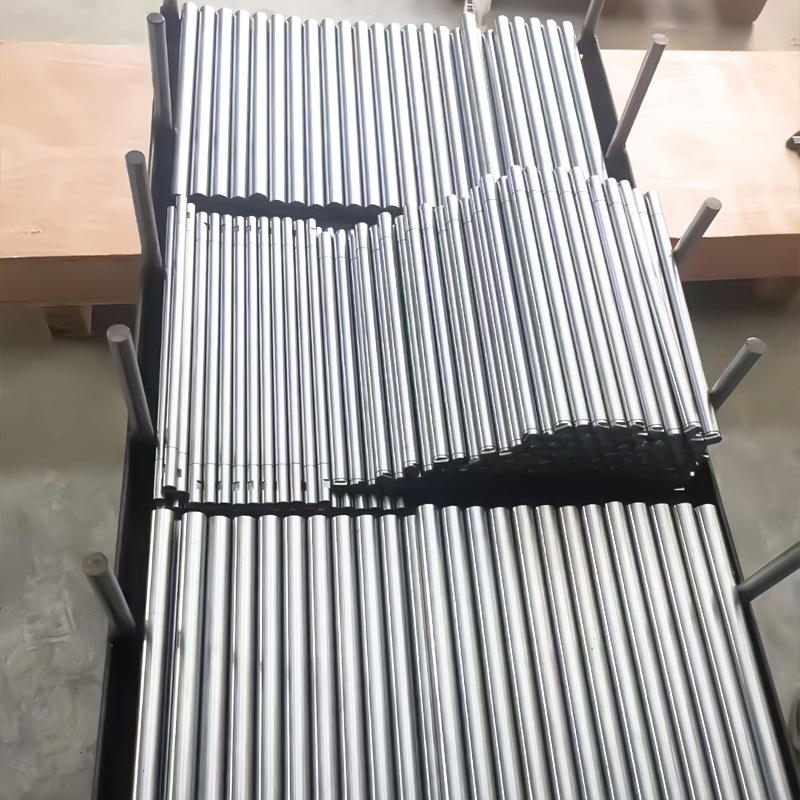 Solid linear optical shaft, chrome-plated optical shaft, hard shaft, high wear resistance, precision linear guide rail, Φ6, Φ8, piston rod, round bar Application Scenario