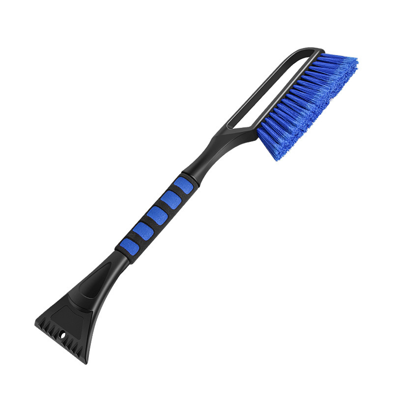 Car with cotton handle long-handled snow brush, winter snow and ice scraper, multi-functional ice and snow removal scraper, car snow removal scraper Item Picture