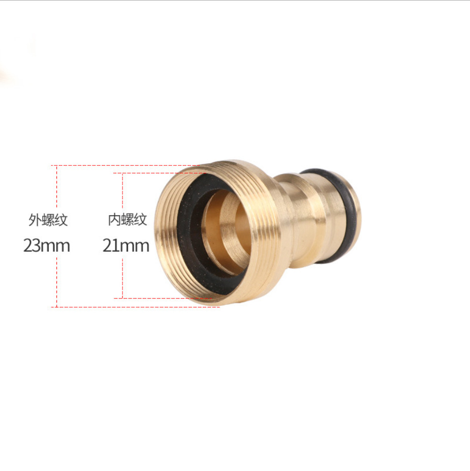SNJUE household washbasin connectors, washing machine connectors, faucet adapter connectors, car wash water pipe connectors wholesale Application Scenario
