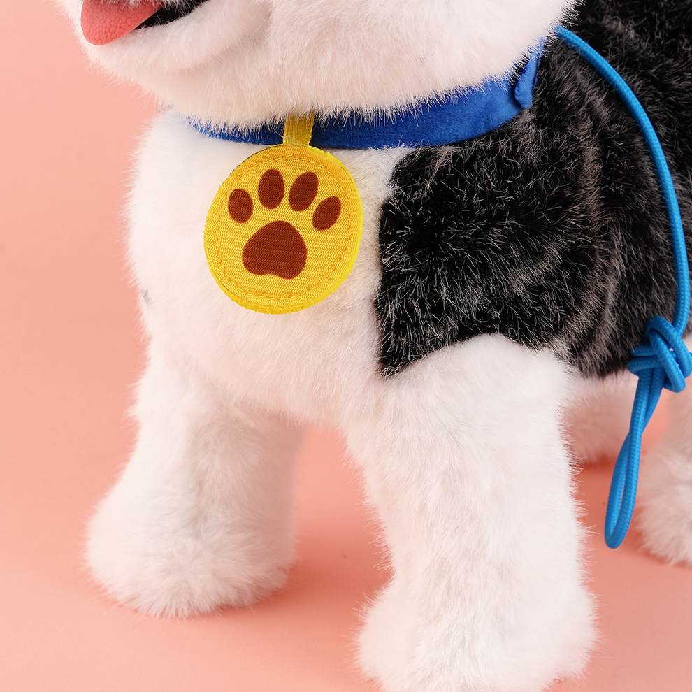 Charming electric plush puppy, accompanying warm daily life, recording and collecting words, singing loudly and sweetly, being cute and endearing Item Picture