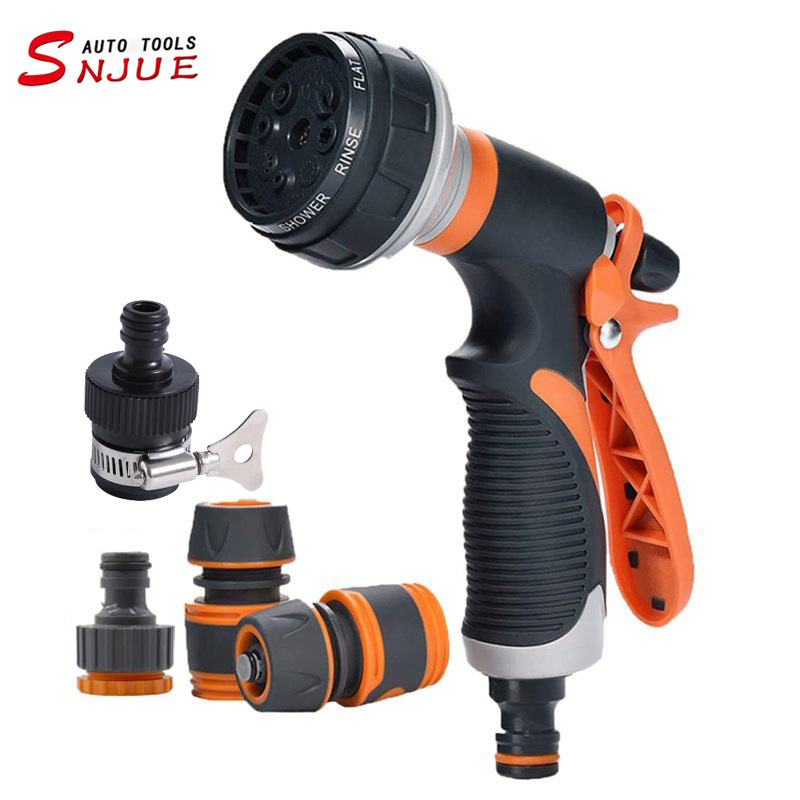 SNJUE8 functional car wash water gun set, garden tools, cross-border water gun, high-pressure garden irrigation water gun Specification drawing