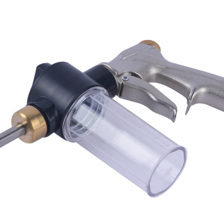 SNJUE's new high-pressure car wash water gun with foam pot, metal long water gun and garden water gun Application Scenario