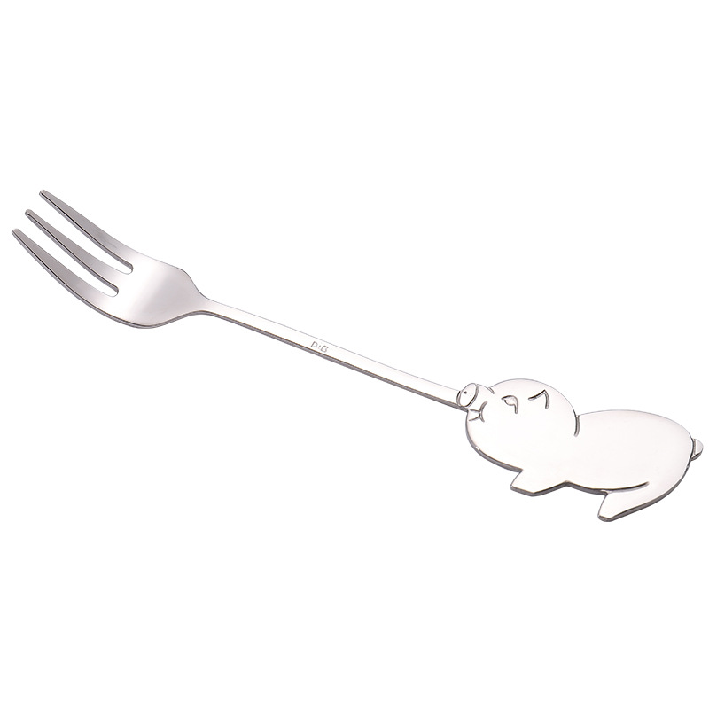 304 stainless steel spoon, salt and seasoning spoon, pork spoon, pork fork, coffee stirring spoon, dessert spoon and fork, mooncake fork Item Picture