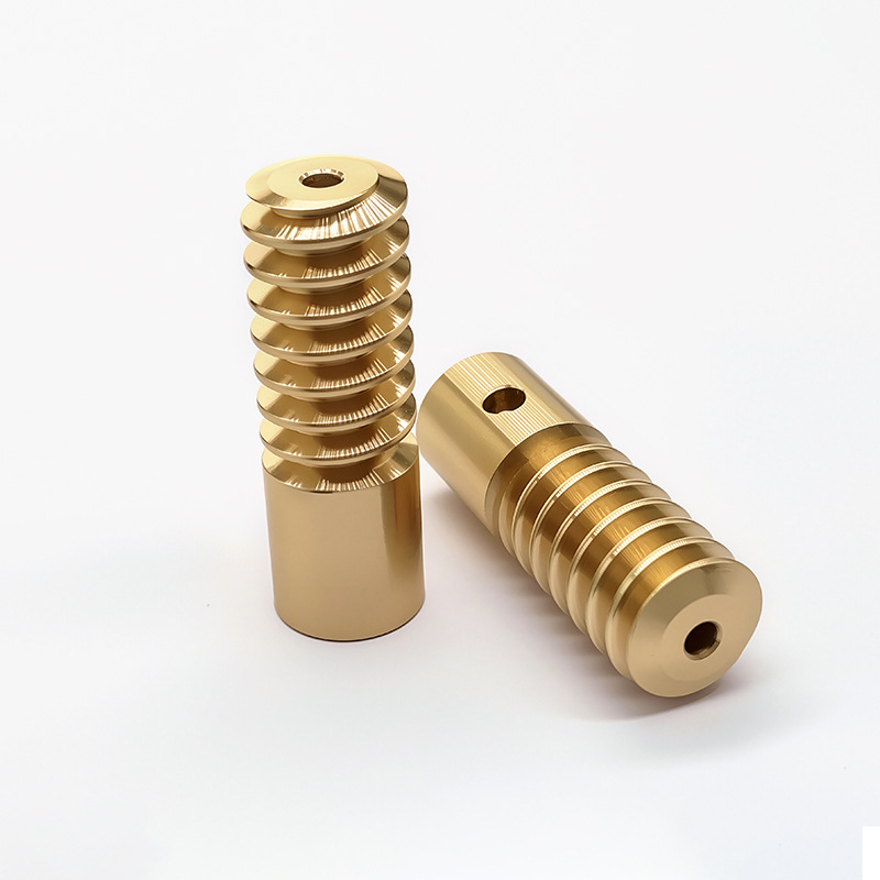 The manufacturer has in stock of hardware parts and accessories for reducers, motors, worm gears, and CNC lathe processing of copper worm gears Specification drawing