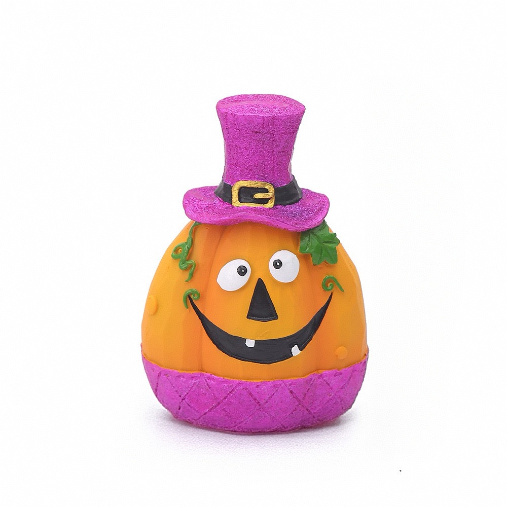 Cross-border European and American festival celebration gifts: Halloween pumpkin head decorations, funny pumpkin bucket table trinkets, diy detail image 5